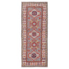 Kazak Rug Handmade Gray Medallion 6' Runner