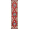 Kazak Rug Handmade Red Medallion 10' Runner