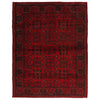 Khal Mohammadi Rug Handmade Red 4x7 ft
