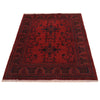 Khal Mohammadi Rug Handmade Red 3x5 ft