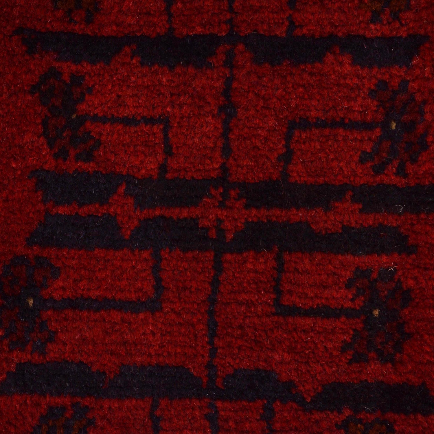 Khal Mohammadi Rug Handmade Red 3x5 ft