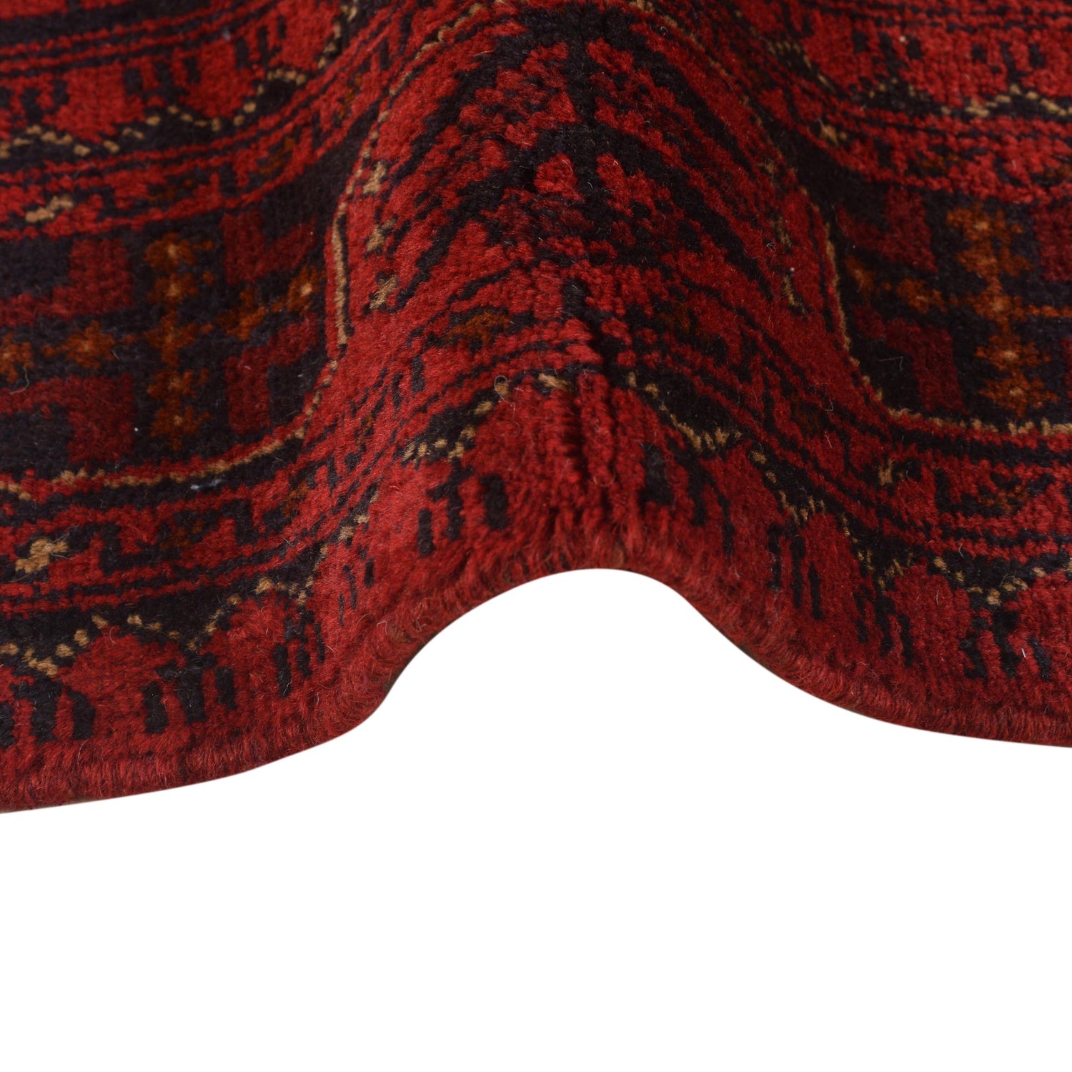 Khal Mohammadi Rug Handmade Red 3x5 ft