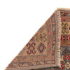 Kazak Rug Handmade Gray Medallion 3x5 ft