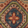 Kazak Rug Handmade Blue Medallion 3x5 ft