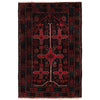 Baluchi Rug Handmade Multi Geometric 3x5 ft