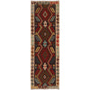 Handmade Multi Kilim Geometric 10' Runner