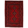 Khal Mohammadi Rug Handmade Red 3x5 ft