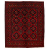 Khal Mohammadi Rug Handmade Red 4x7 ft