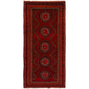 Baluchi Runner Rug Handmade Red 6' Runner