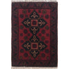 Handmade Wool Doormat Red Floral