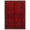 Khal Mohammadi Rug Handmade Red 4x6 ft
