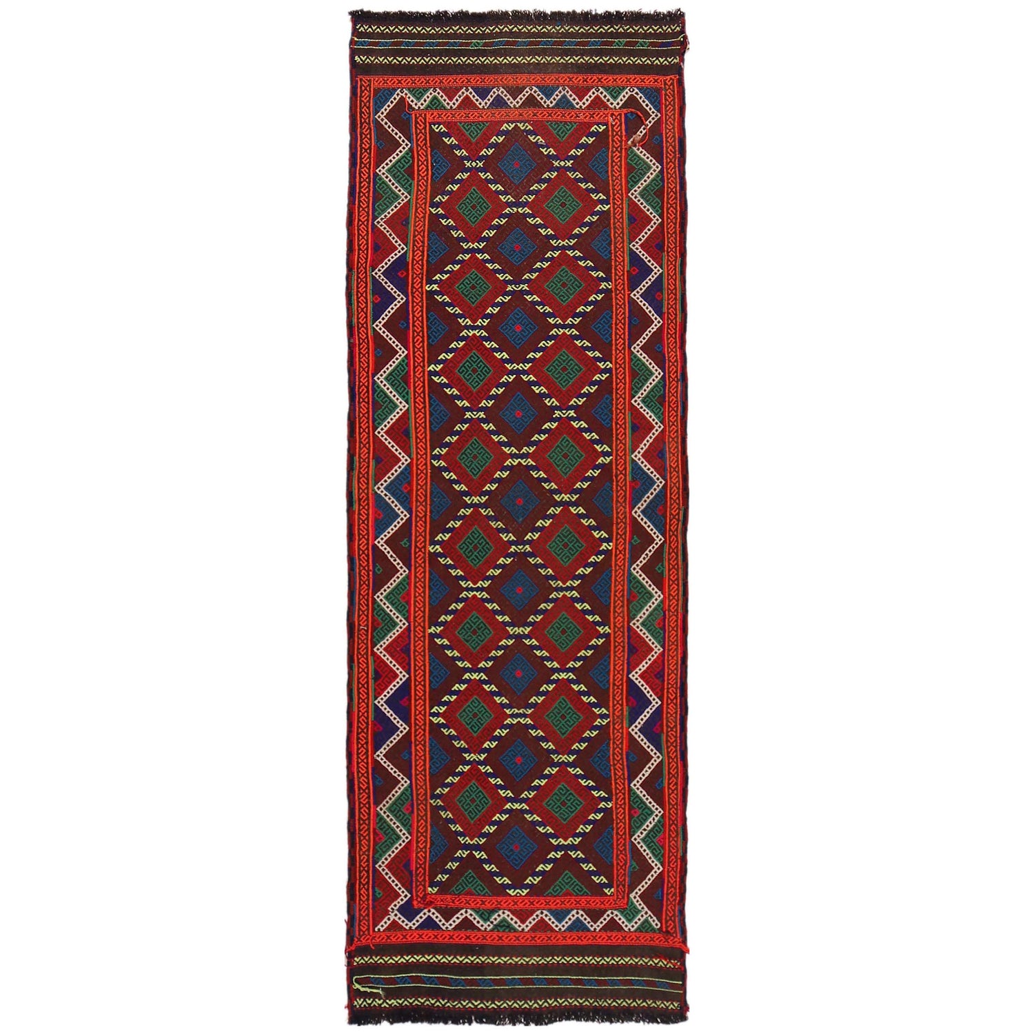 Suzuni Kilim Runner Handmade Multi 8' Runner