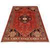 Shirazi Area Rug Handmade Red Medallion 7x10 ft
