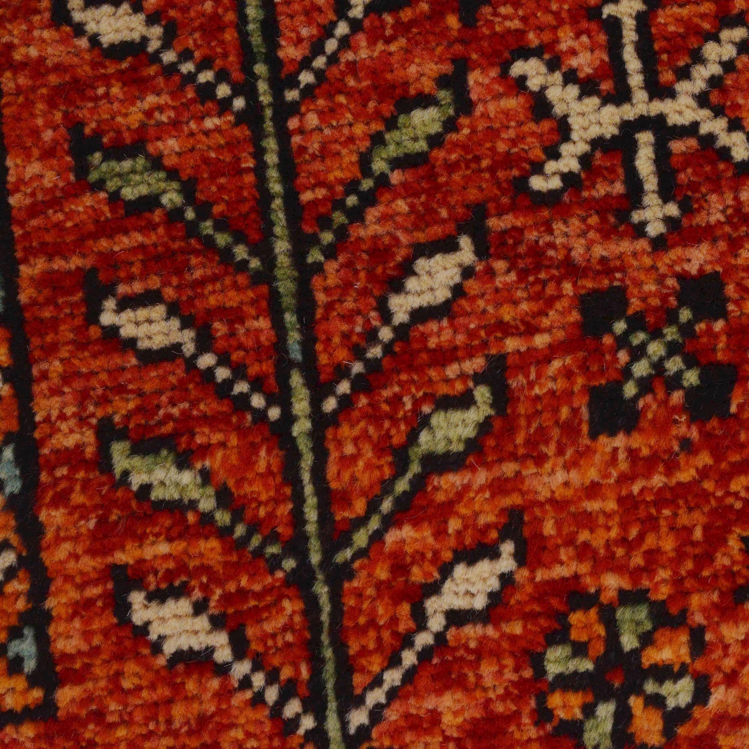Shirazi Area Rug Handmade Red Medallion 7x10 ft