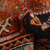 Shirazi Area Rug Handmade Red Medallion 7x10 ft