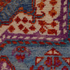 Mamluk Area Rug Handmade Blue Medallion 5x8 ft