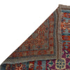 Mamluk Area Rug Handmade Blue Medallion 5x8 ft