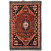 Shirazi Area Rug Handmade Red Medallion 3x5 ft