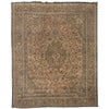 Kashan Area Rug Handmade Multi Medallion 10x13 ft