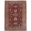 Kazak Rug Handmade Red Medallion 5x8 ft
