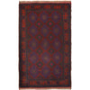 Baluchi Rug Handmade Multi Geometric 3x5 ft