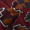 Baluchi Runner Rug Handmade Red 6' Runner