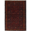 Baluchi Rug Handmade Multi Geometric 4x6 ft