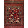 Barjasta Area Rug Handmade Beige Floral 4x6 ft