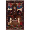 Pictorial Rug Handmade Multi Design