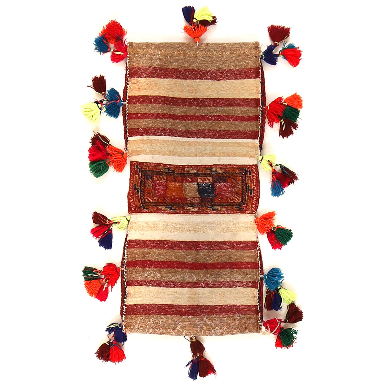 Saddle Bag Handmade Multi Floral 1x2 ft