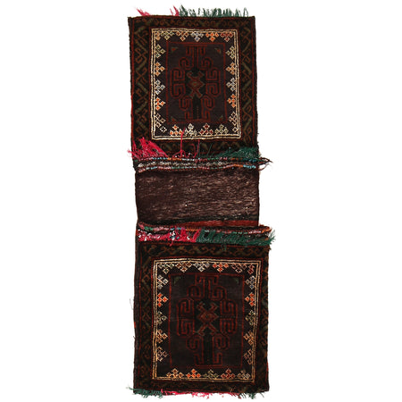 Saddle Bag Handmade Multi Floral 2x4 ft