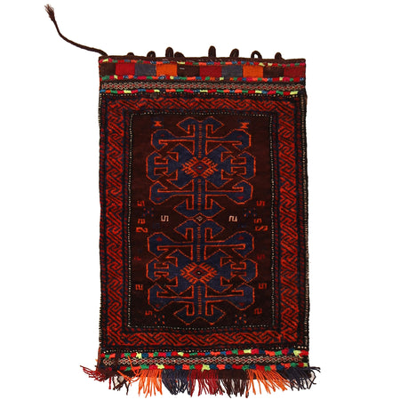 Balisht Area Rug Handmade Multi Floral 2x3 ft