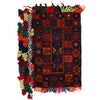 Balisht Area Rug Handmade Multi Geometric 2x3 ft