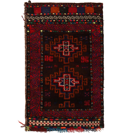 Balisht Area Rug Handmade Multi Floral 2x3 ft