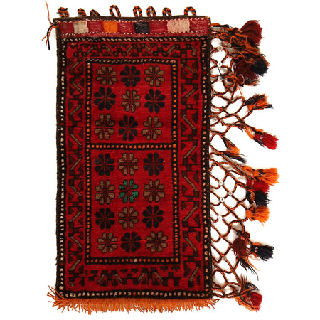 Balisht Area Rug Handmade Multi Floral 2x3 ft