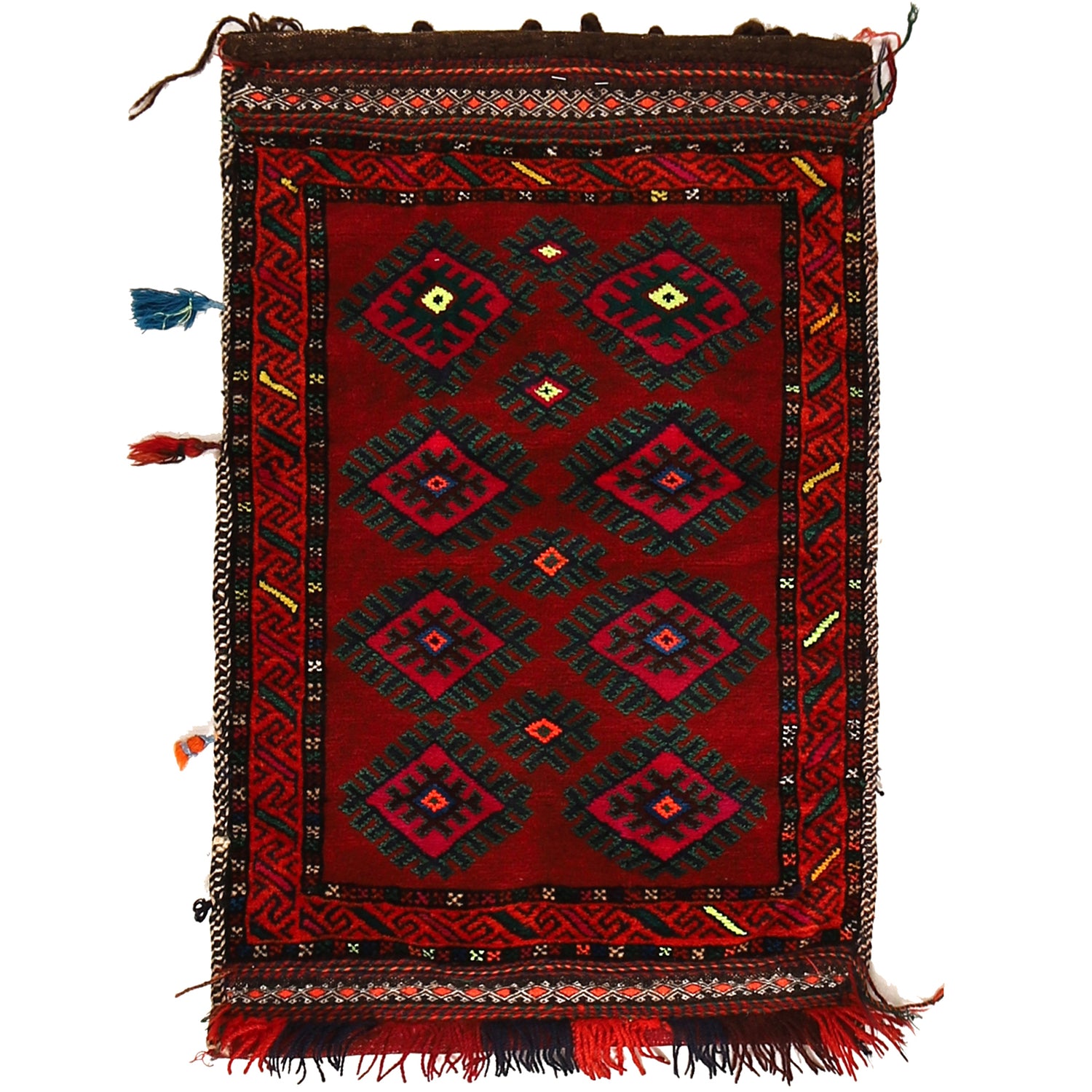 Balisht Area Rug Handmade Multi Floral 2x3 ft