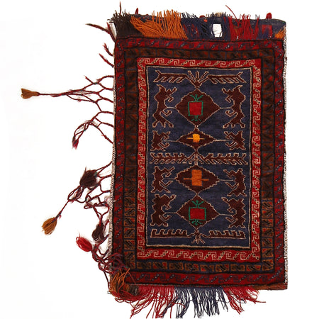 Balisht Area Rug Handmade Multi Floral 2x3 ft