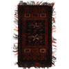 Balisht Area Rug Handmade Multi Floral 2x3 ft