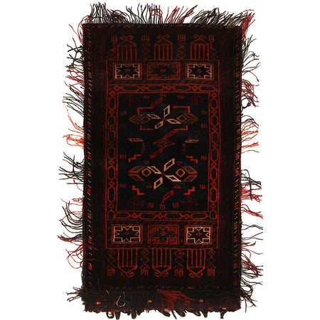 Balisht Area Rug Handmade Multi Floral 2x3 ft