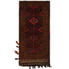 Balisht Area Rug Handmade Multi Floral 2x4 ft