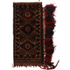 Balisht Area Rug Handmade Multi Floral 2x4 ft