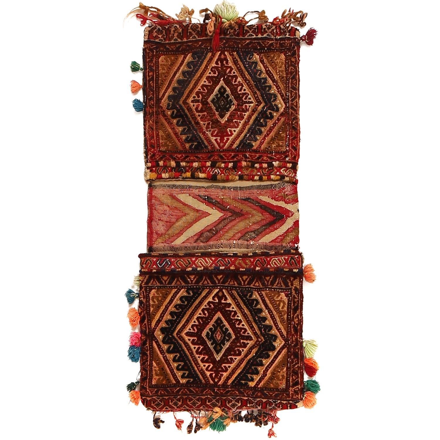Saddle Bag Handmade Multi Floral 2x3 ft