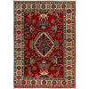 Kazak Rug Handmade Red Medallion 3x5 ft