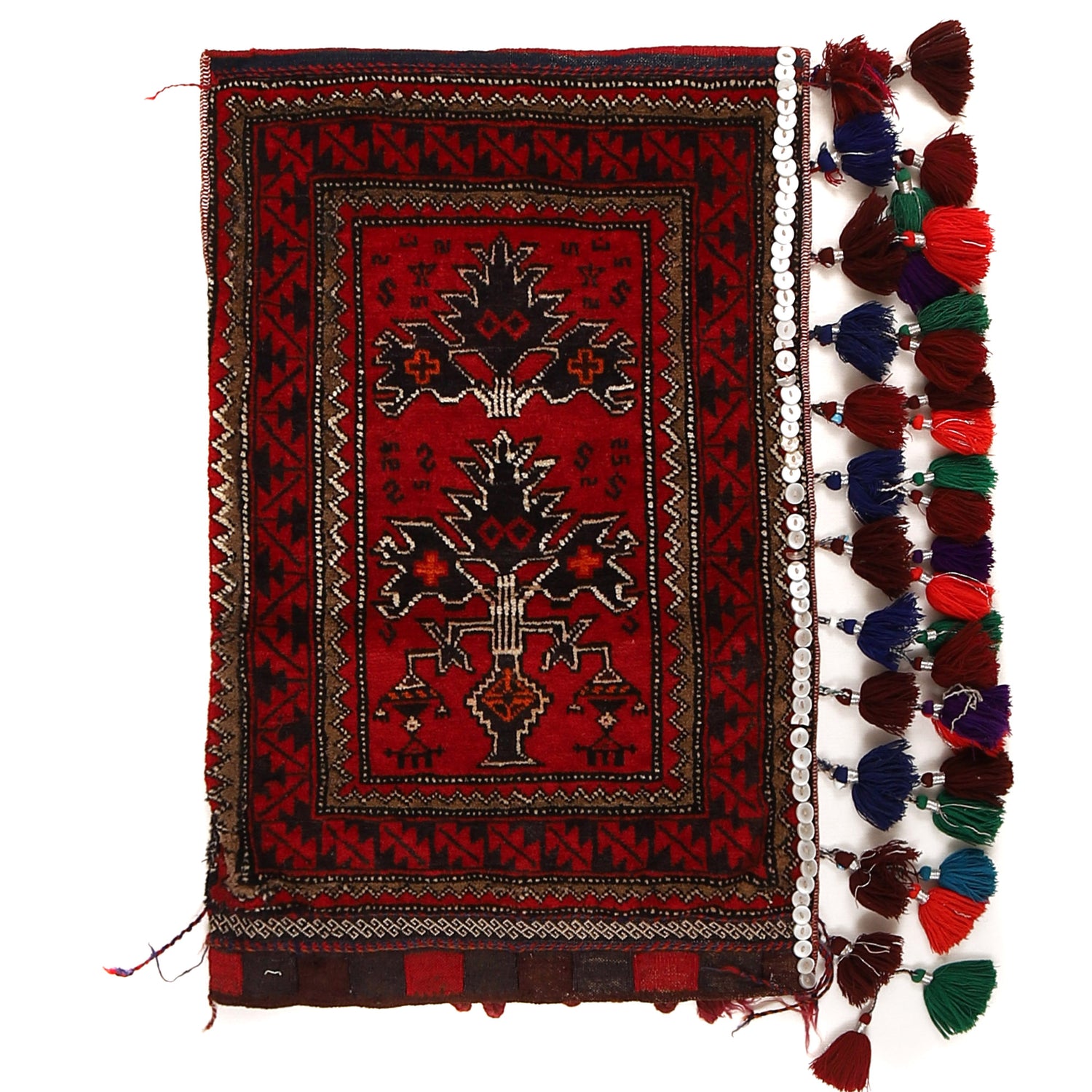 Balisht Area Rug Handmade Multi Floral 2x3 ft