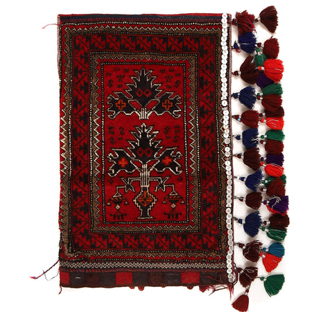 Balisht Area Rug Handmade Multi Floral 2x3 ft