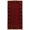 Bokhara Rug Handmade Vibrant Red Medallion 6' Runner