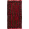 Bokhara Rug Handmade Vibrant Red Medallion 6' Runner