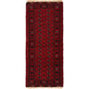 Bokhara Rug Handmade Vibrant Red Medallion 6' Runner