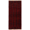 Bokhara Rug Handmade Vibrant Red Medallion 6' Runner