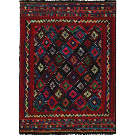 Suzuni Kilim Runner Handmade Multi 4x7 ft